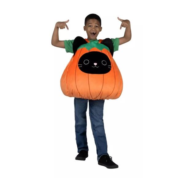 Squishmallows Youth Calio the Cat Halloween Costume One Size Fits Most - Picture 1 of 4